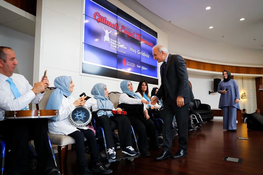 Başkan Yıldırım Engelliler Günü Özel Programında Engellilerle Buluştu