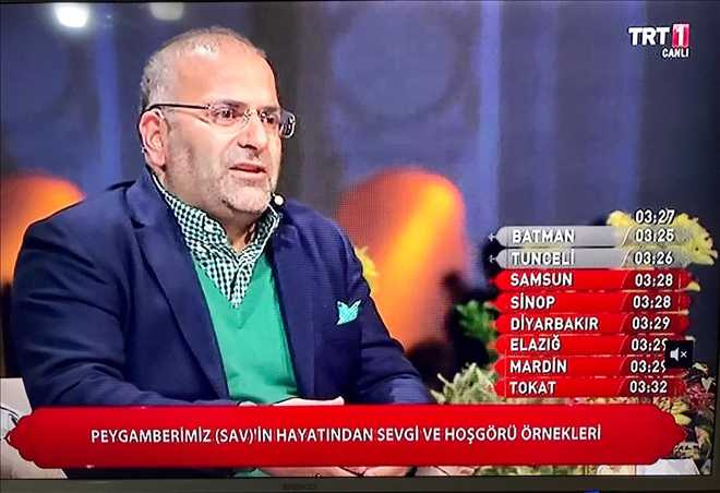 Dr. Erkan Aydın TRT´nin Sahur Programına Konuk Oldu      