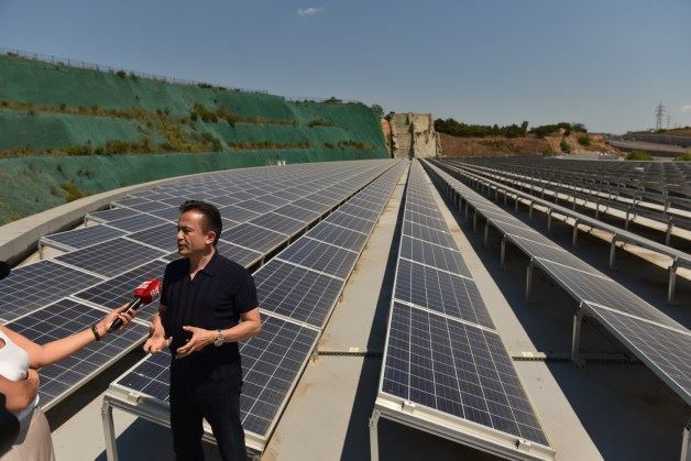 Tuzla Belediyesi, kamunun ve İstanbul’un en büyük Güneş Enerjisi Santrali’ni kurdu