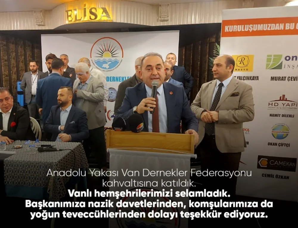 YRP Çekmeköy Belediye Başkan Adayı Yücel Evsen Vanlıların Davetine Katıldı