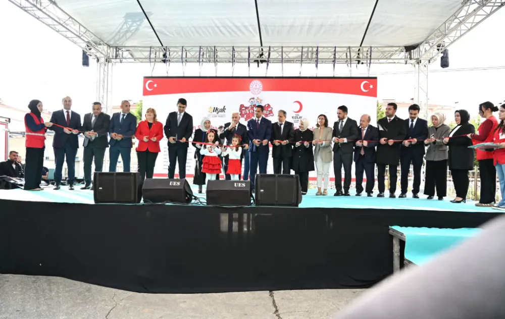 UŞAK ŞÜKRÜ ÖZDİLEK KIZILAY ANAOKULU AÇILDI
