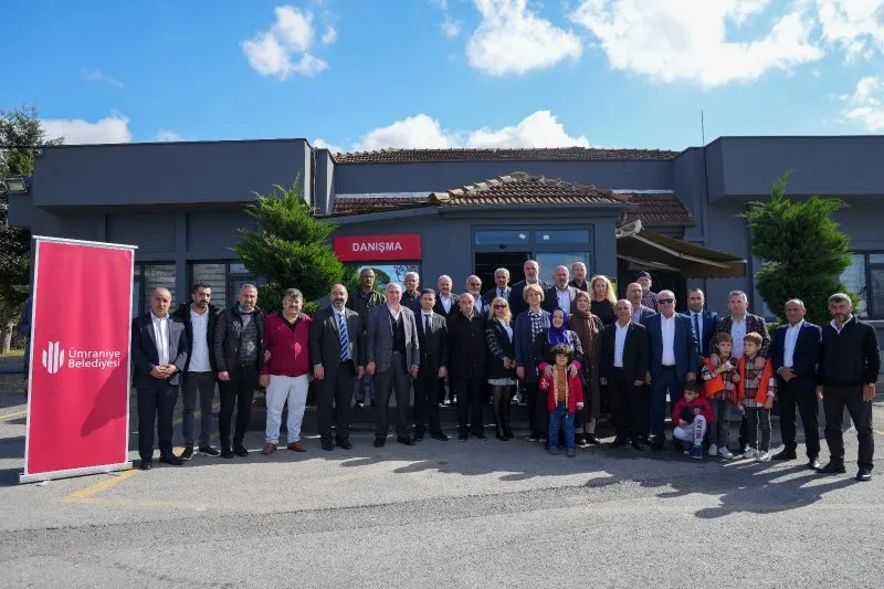 MUHTARLARDAN ÜMRANİYE HAYVAN BAKIMEVİ’NE DESTEK ZİYARETİ