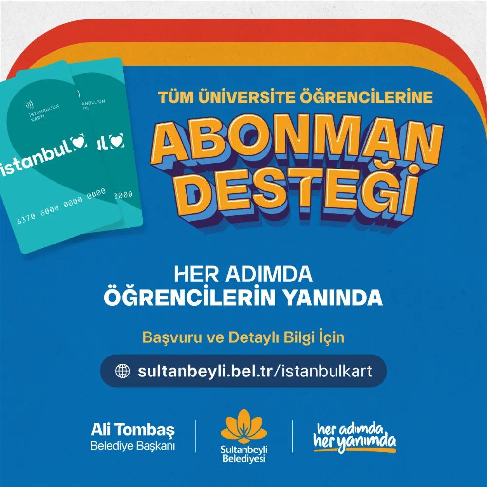 BAŞKAN TOMBAŞ’TAN 2.500 ÜNİVERSİTELİYE ABONMAN DESTEĞİ