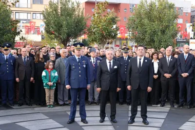 GAZİ MUSTAFA KEMAL ATATÜRK, VEFATININ 86. YILINDA ÇEKMEKÖY’DE ANILDI