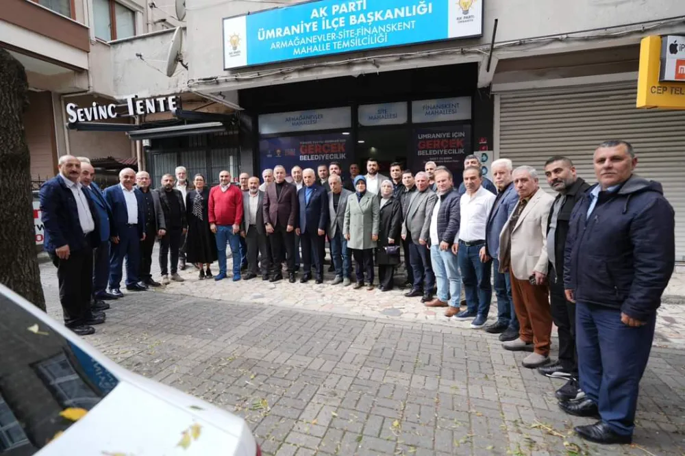 AK Parti Ümraniye Mahalle Başkanları Kahvaltıda Buluştu