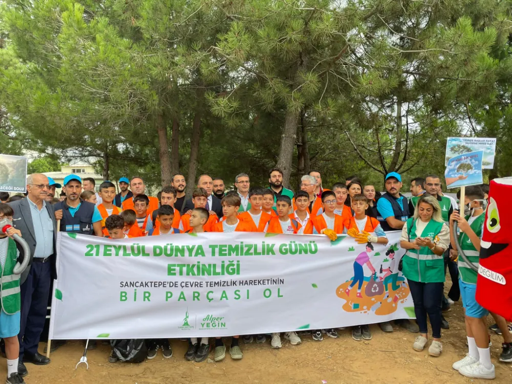 Sancaktepe Belediyesi Ekipleri, Dünya Temizlik Günü’nde Gönüllülerle El Ele Verdi