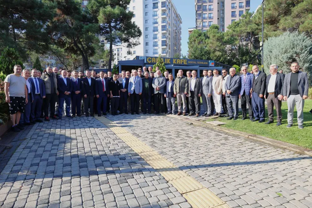 BAŞKAN ÇERKEZ, DİN GÖREVLİLERİYLE BİR ARAYA GELDİ