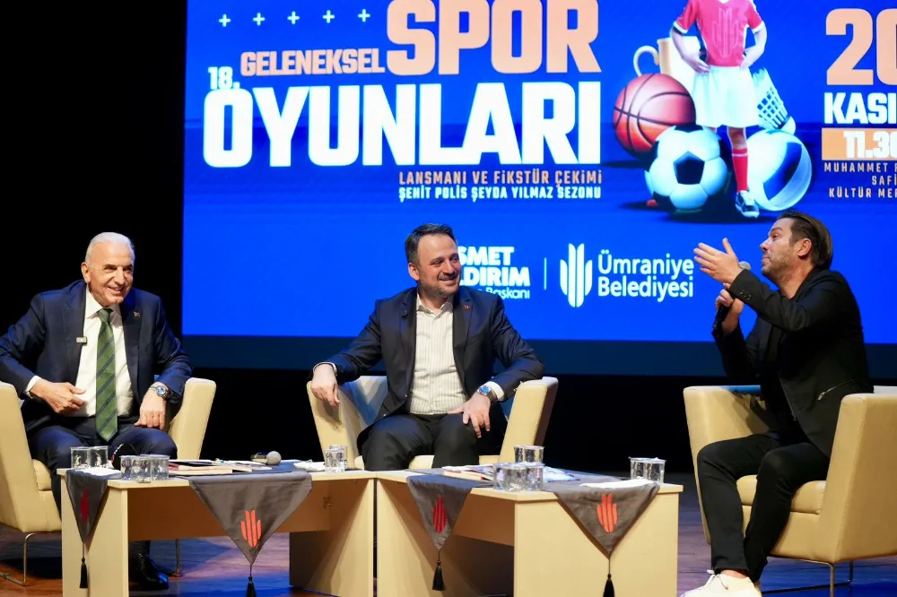 ÜMRANİYE BELEDİYESİ 18. GELENEKSEL SPOR OYUNLARI İÇİN START VERDİ