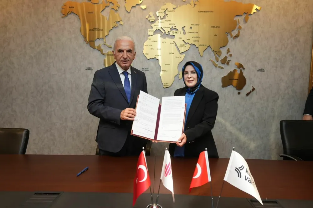 ÜMRANİYE BELEDİYESİ İLE KALYON VAKFI İŞ BİRLİĞİ PROTOKOLÜ İMZALANDI
