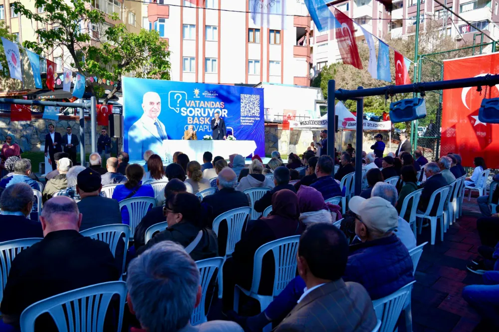 VATANDAŞ SORUYOR, BAŞKAN CEVAPLIYOR PROGRAMI FİNANSKENT MAHALLESİ’NDE GERÇEKLEŞTİ