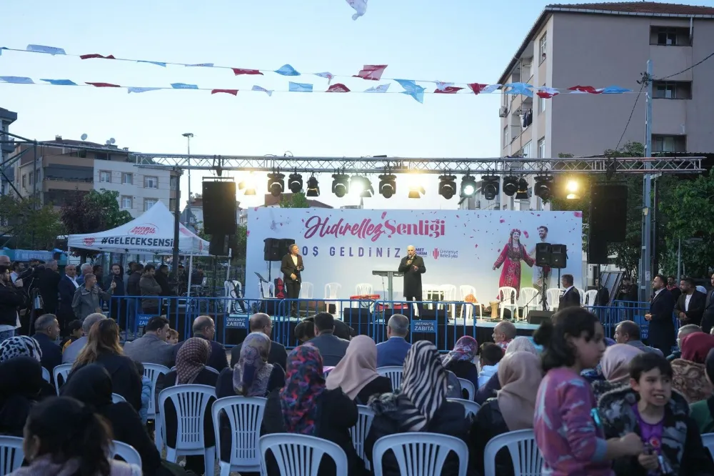 BAHARIN MÜJDECİSİ HIDIRELLEZ, ÜMRANİYE’DE COŞKUYLA KUTLANDI