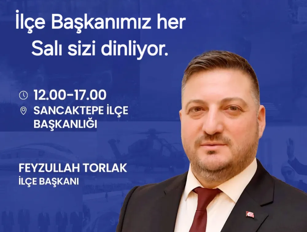 AK Parti Sancaktepe İlçe Başkanı Torlak