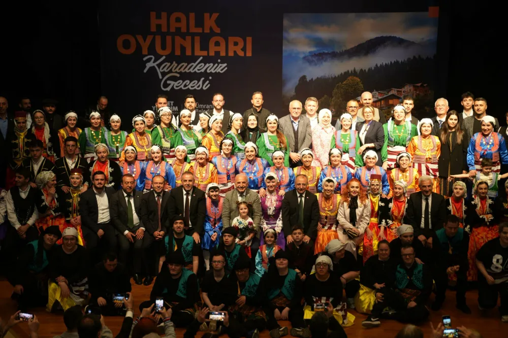 KARADENİZ COŞKUSU ÜMRANİYE’DE YAŞANDI