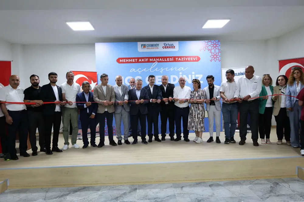 MEHMET AKİF MAHALLESİ TAZİYEEVİ HİZMETE AÇILDI