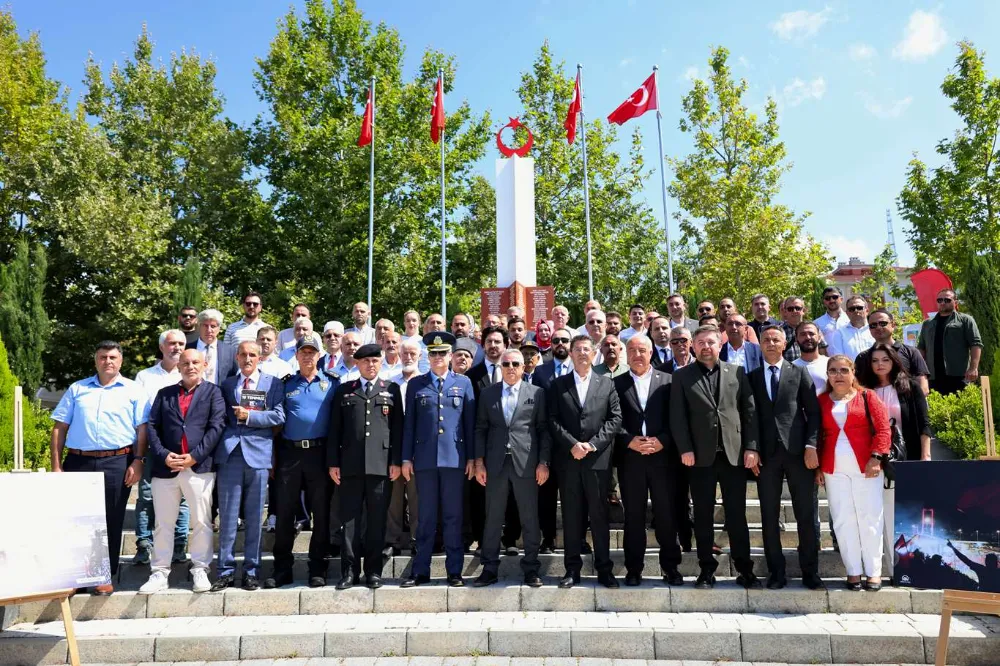 15 TEMMUZ ŞEHİTLERİ ÇEKMEKÖY’DE ANILDI