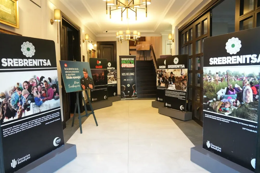 ÜMRANİYE’DE “SREBRENİTSA’DAN GAZZE’YE SOYKIRIM” TEMALI ANMA PROGRAMI DÜZENLENDİ