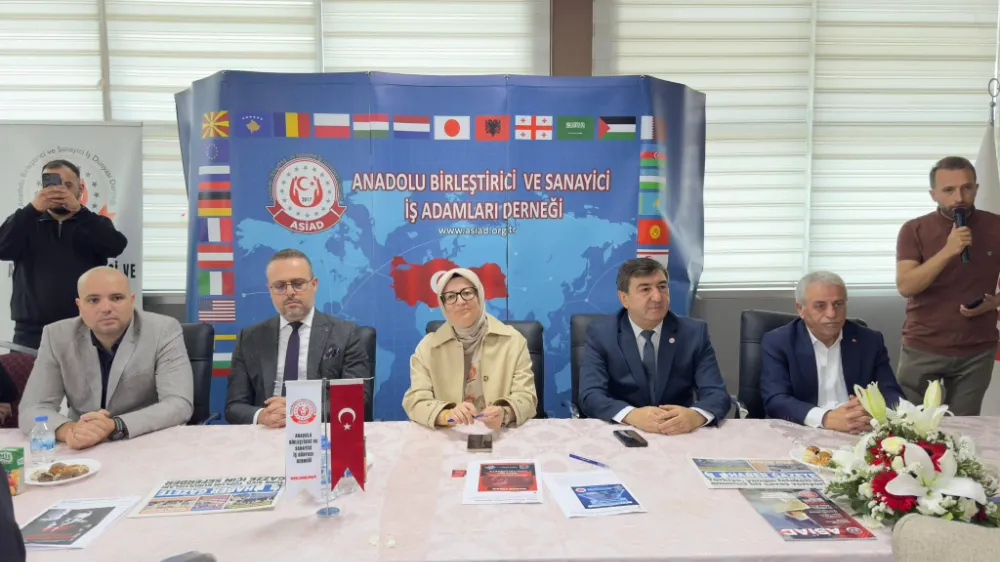 ASİAD AK PARTİ HEYETİNİ AĞIRLADI