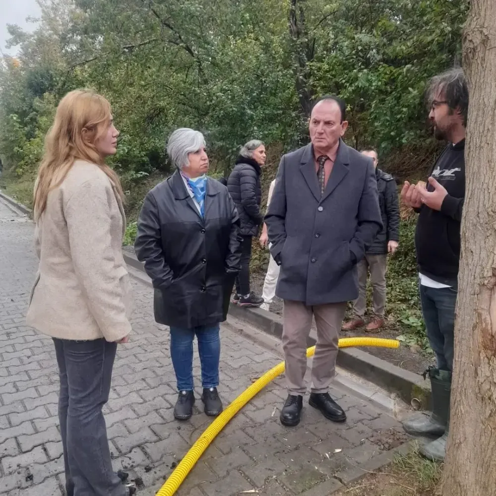 Başkan Halis Gerbağa Yağmurdan Zarar Gören Vatandaşları Ziyaret Etti