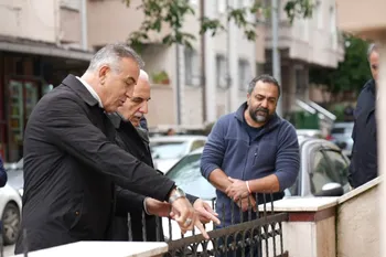 Başkan Yıldırım ve Çetinkaya'dan Yağmur Mesaisi