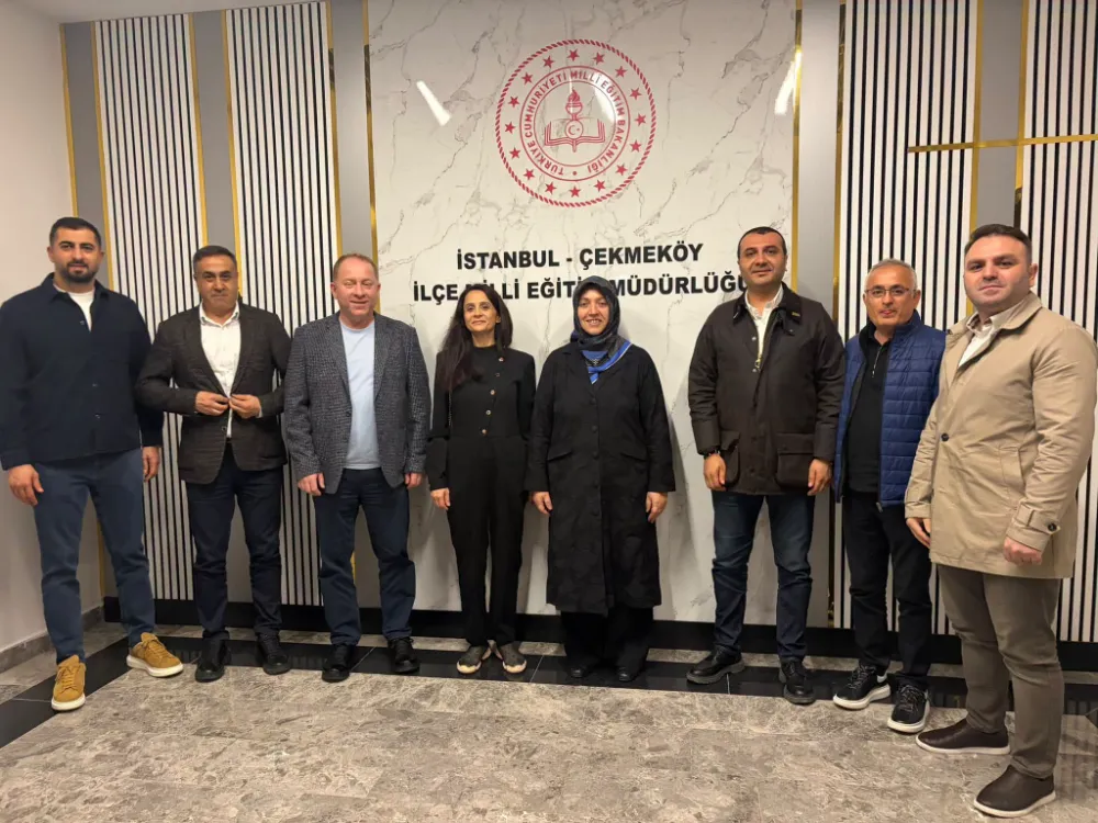 ÇEKSİAD’DAN ÇEKMEKÖY İLÇE MİLLÎ EĞİTİM MÜDÜRLÜĞÜNE ZİYARET