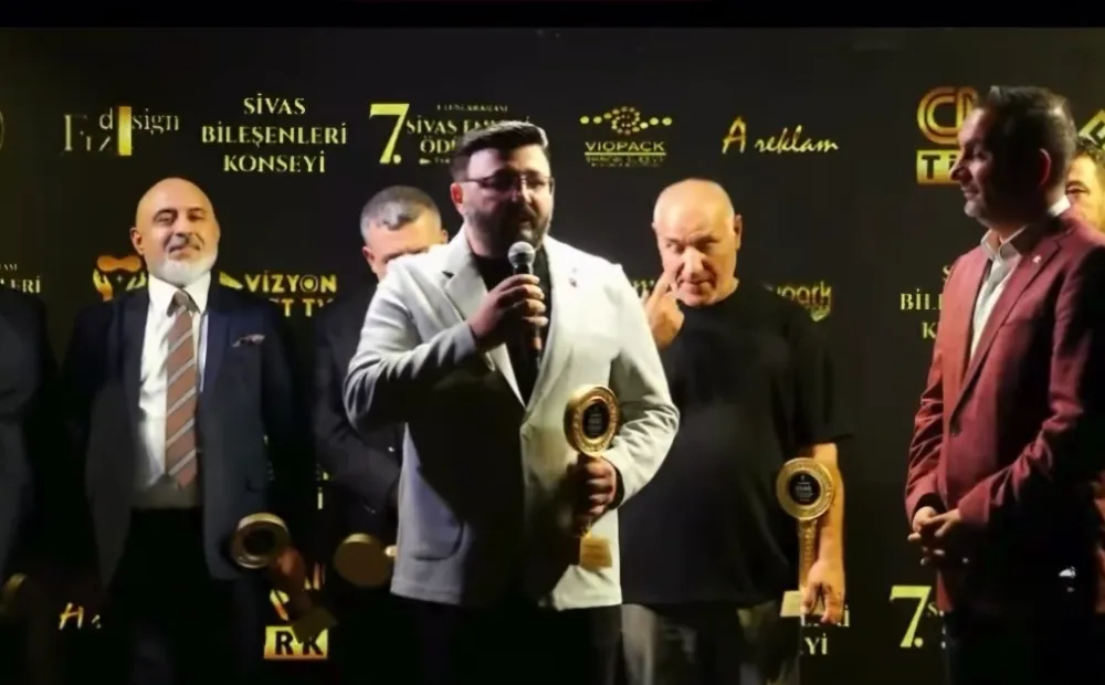Serkan Çelikel'e Sivas'ın Enleri Ödülü