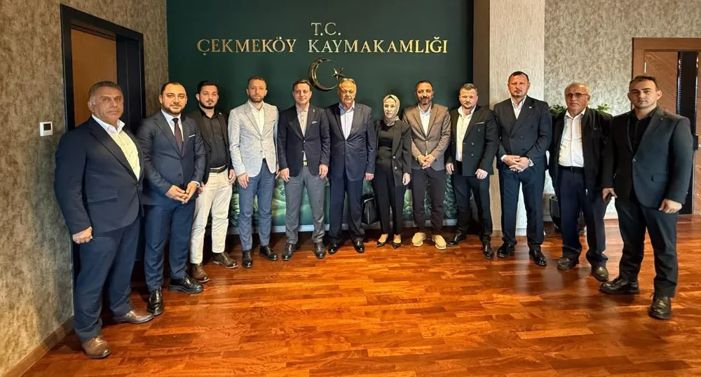 Çekmeköy Kaymakamı Bigin'e Ordululardan Ziyaret