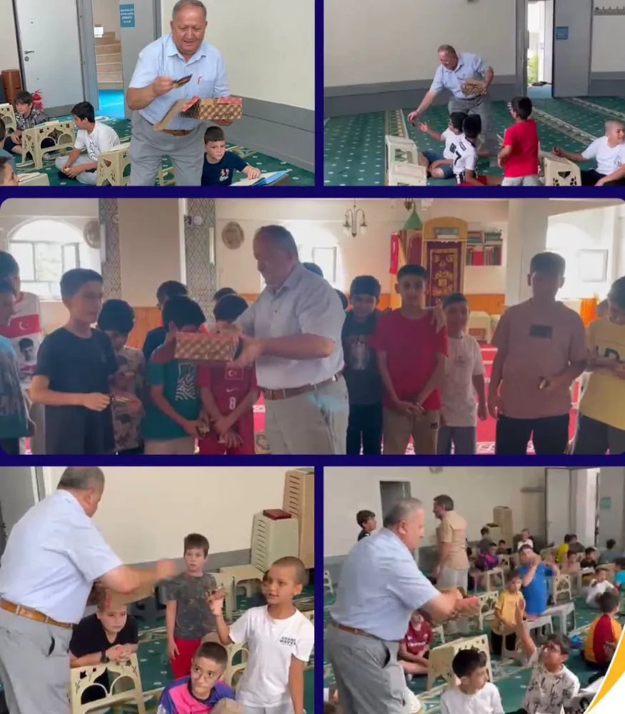 Kaya Çardak Kur'an Kursu Öğrencilerini Ziyaret Etti