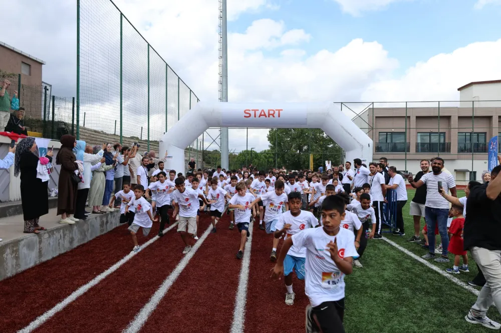 Çekmeköy’de Çocukların Maraton Heyecanı