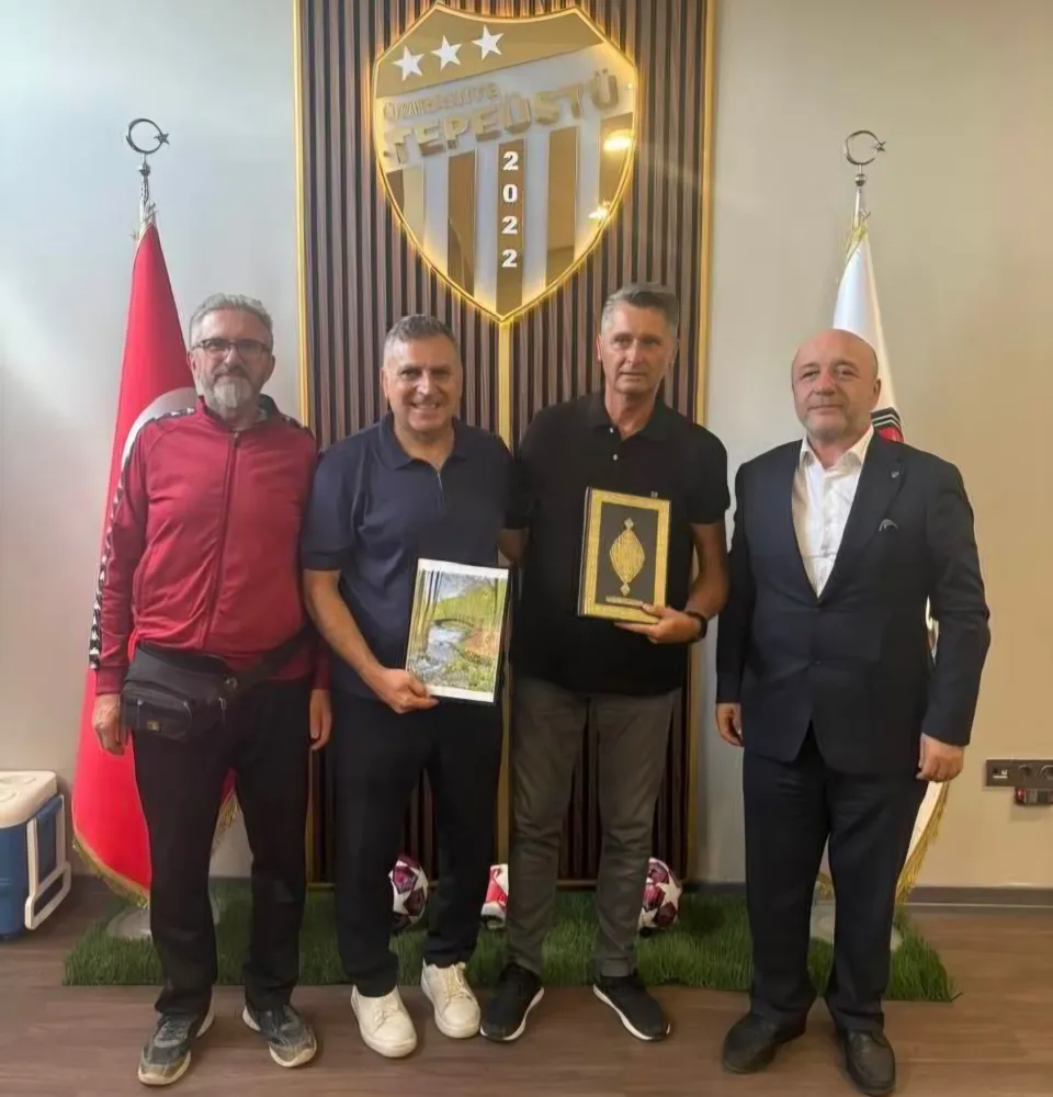Başkan Sancak Bosna'dan Gelen Misafirleri Ağırladı