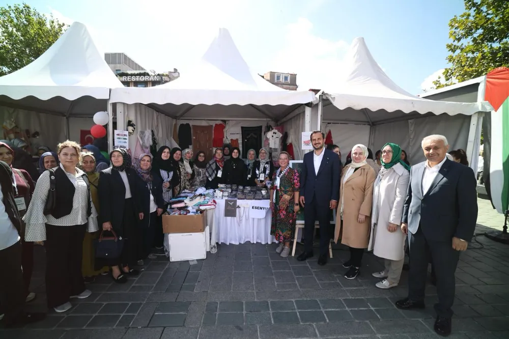 Gazze’nin çocukları için Eminönü’nde iki günlük dayanışma