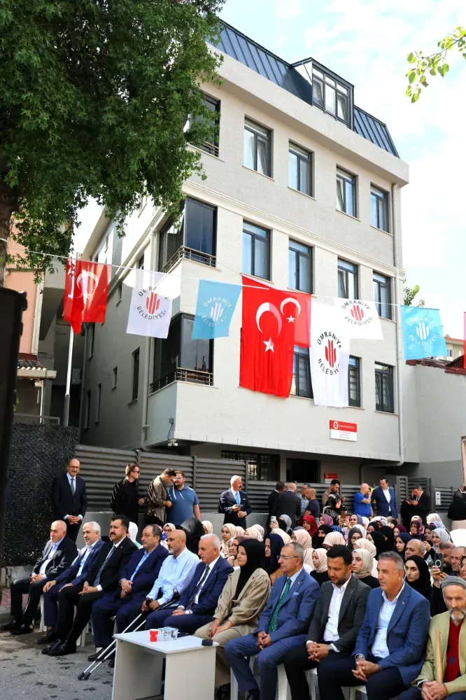 HUZUR MAHALLESİ’NDE MEMİHAN SARI KIZ KUR’AN KURSU HİZMETE AÇILDI